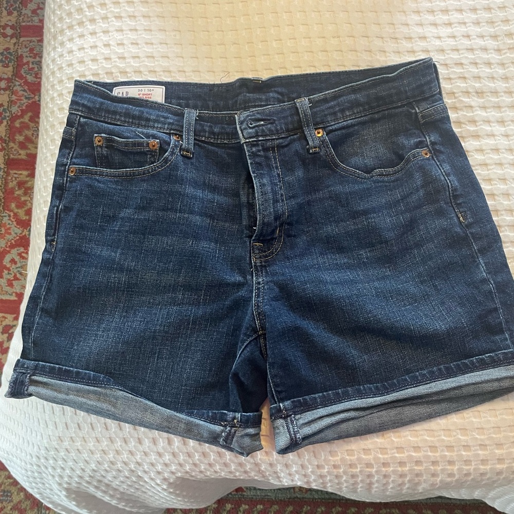 GAP Dark Blue Jean Shorts